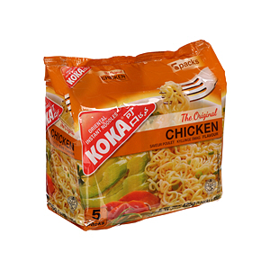 Koka Noodles Chicken 85 g × 5 Pack