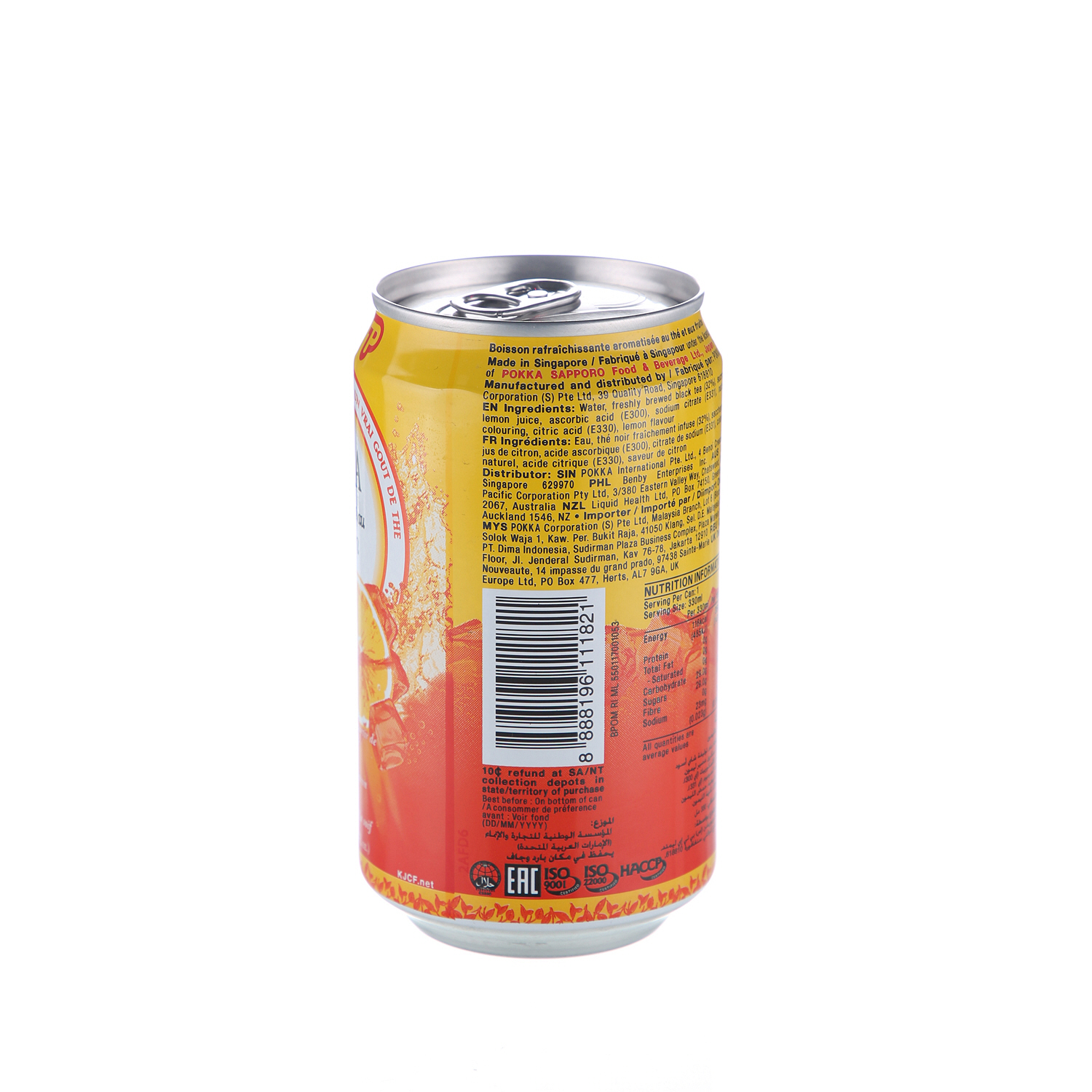 Pokka Ice Tea Lemon 330ml