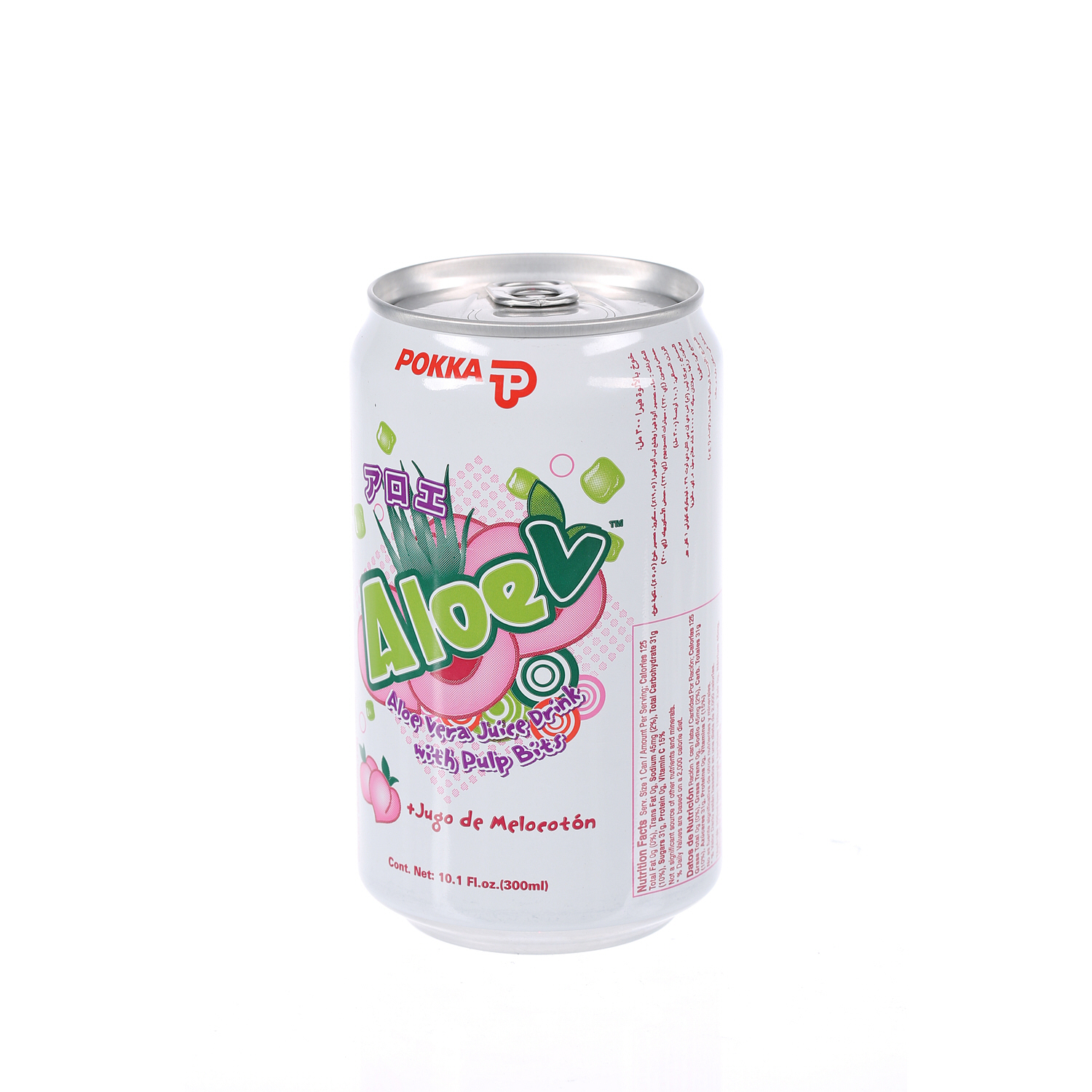 Pokka Aloevera Peach Juice 300 ml