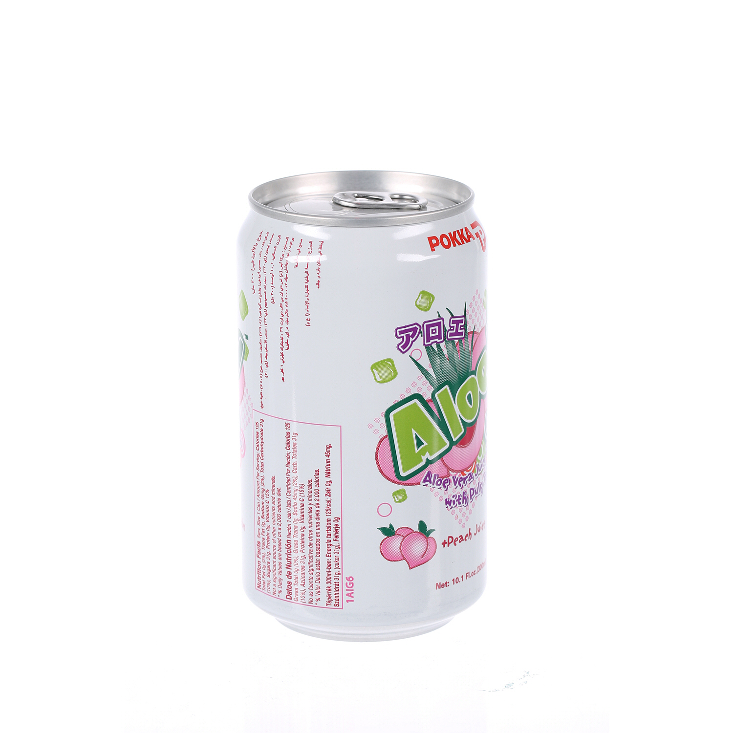 Pokka Aloevera Peach Juice 300 ml