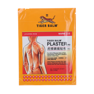 Tiger Balm Plaster Red Warm 10X14Cm