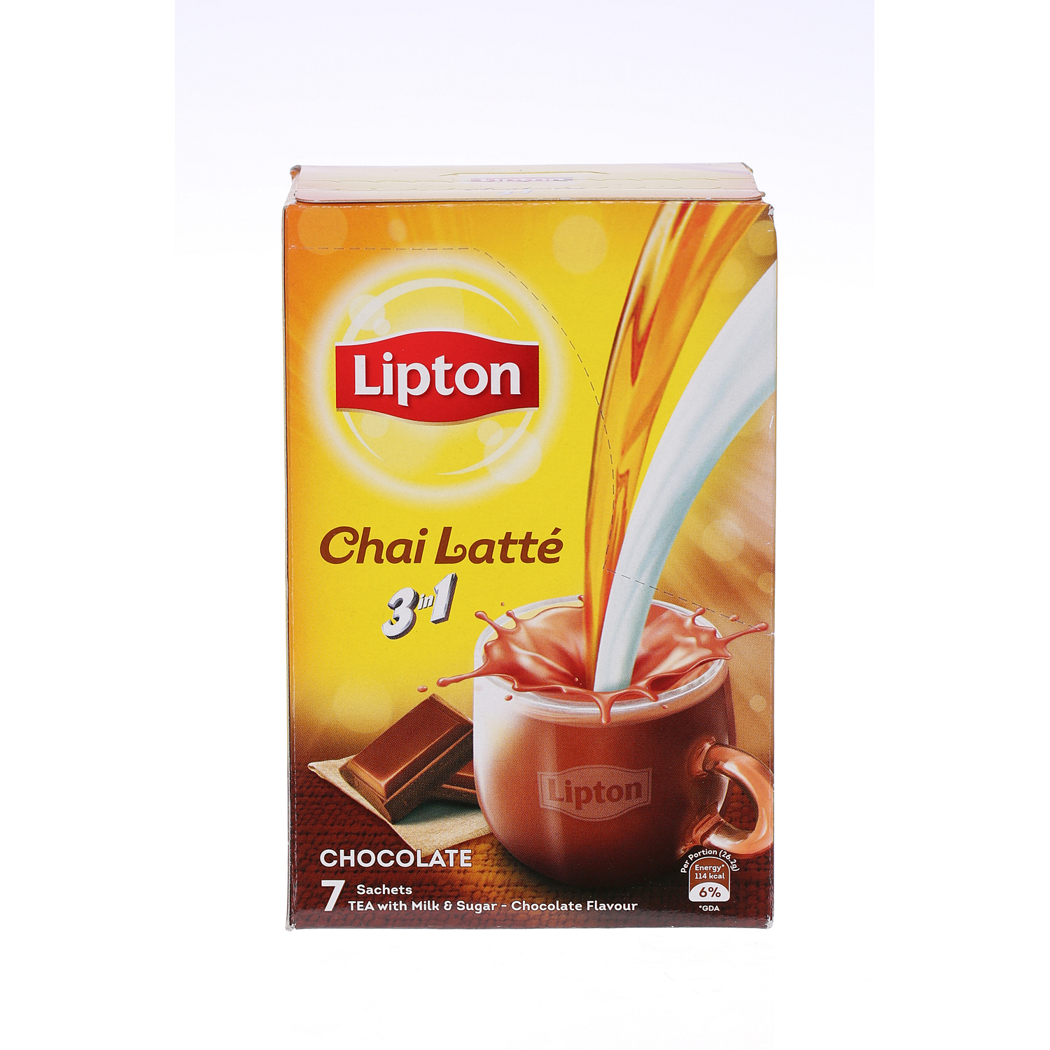 ليبتون شاي لاتيه بالشكولاتة 26.2 جرام × 7 حبات