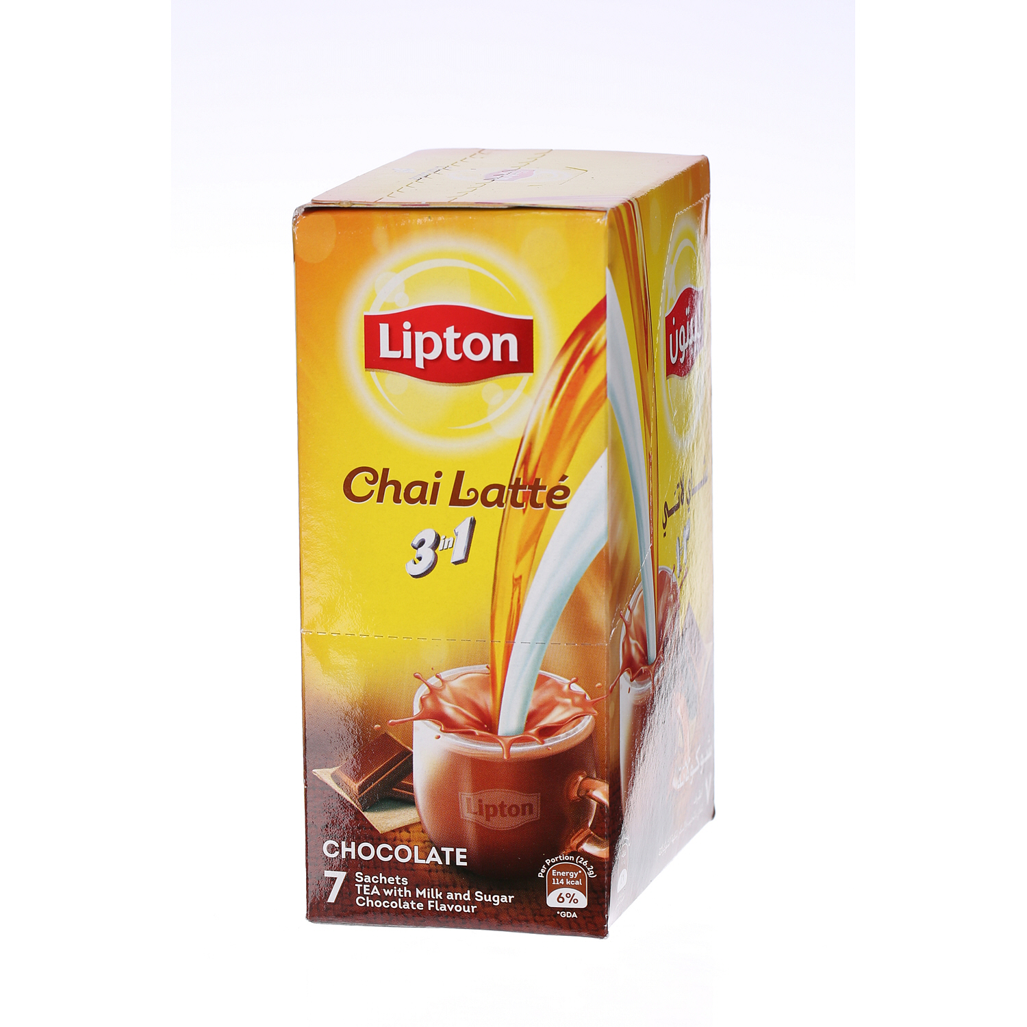 ليبتون شاي لاتيه بالشكولاتة 26.2 جرام × 7 حبات