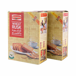 Britannia Wheat Rusk Box Pack 670 g