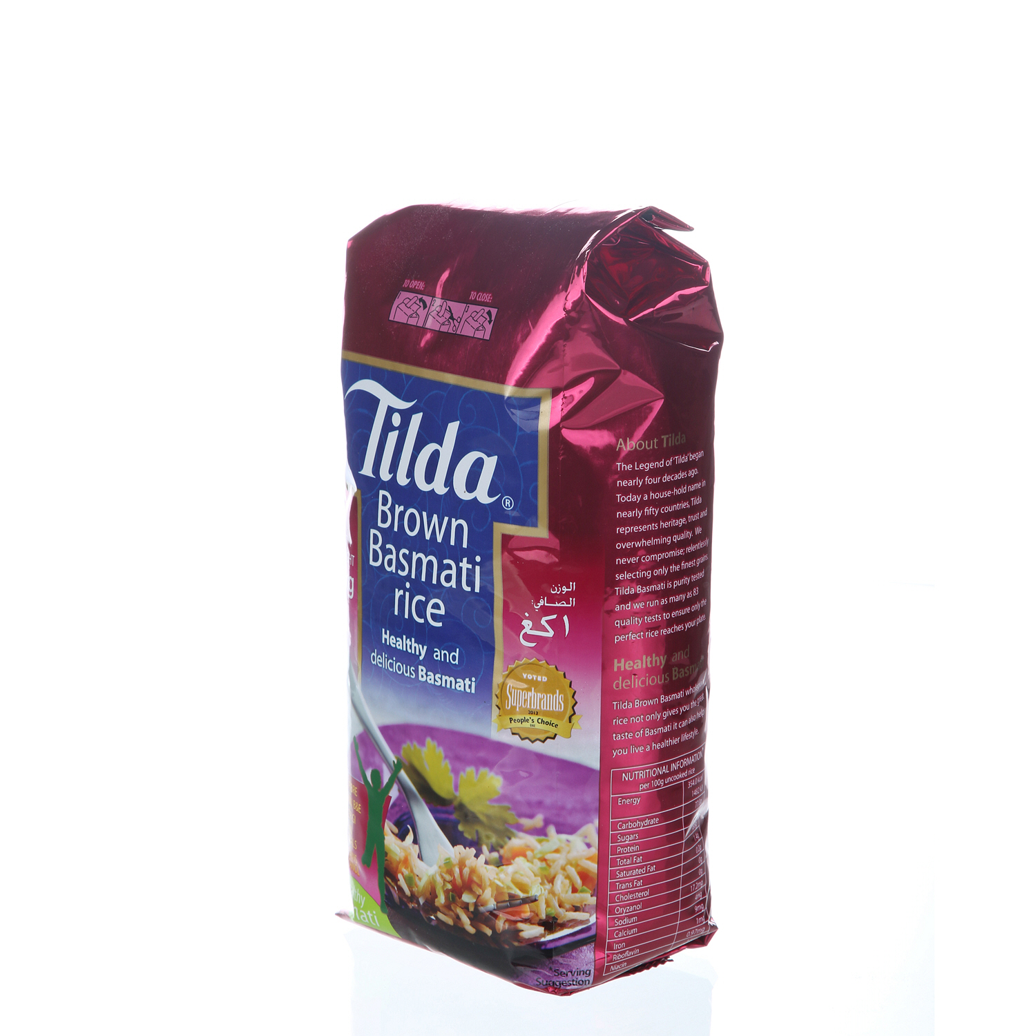 Tilda Brown Basmati Rice 1Kg