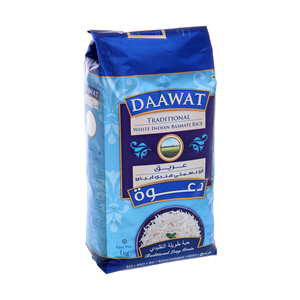 Daawat Basmati Rice Extra Traditional 1 Kg