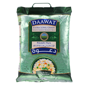 Daawat Basmati Rice Extra Long Grain 5 Kg