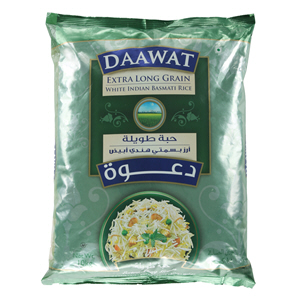 Daawat Basmati Rice Extra Long Grain 10 Kg