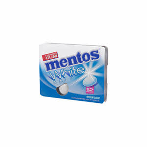 Mentos White Gum Blisters Sweet Mint 17 g