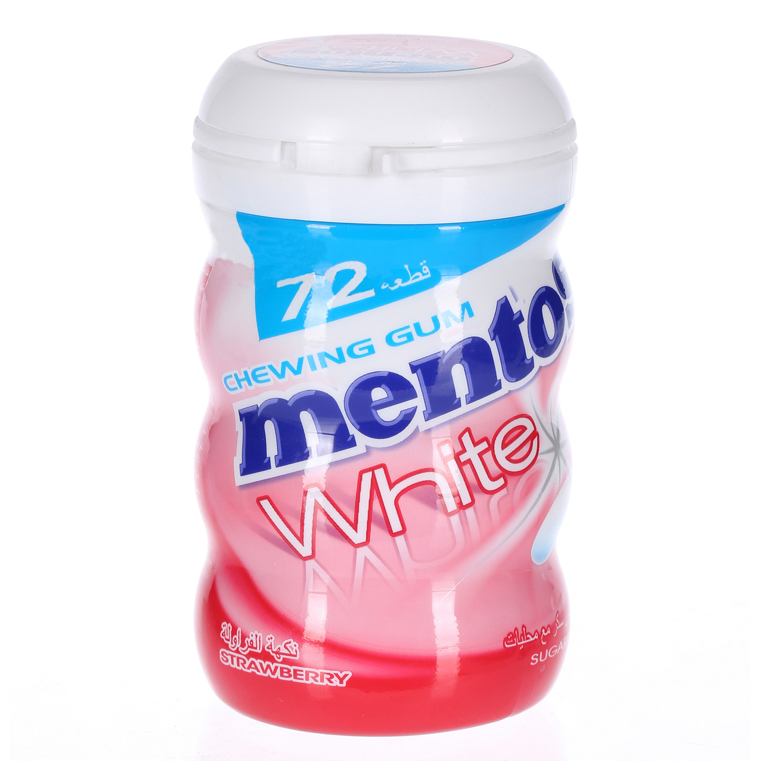 Mentos White Gum Strawberry 102.96gm