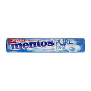 Mentos Pure Fresh Sugar Free Chewing Gum Freshmint Flavour 15.75 g