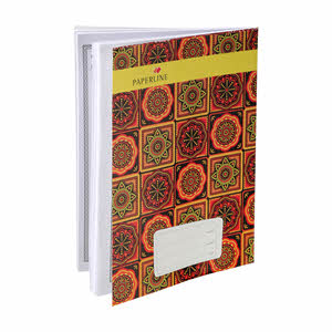 Paperline Hard Cover Single Line Notebook 100 Sheets A4 Size