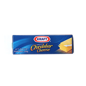 Kraft Cheddar Cheese Full Fat 250 g