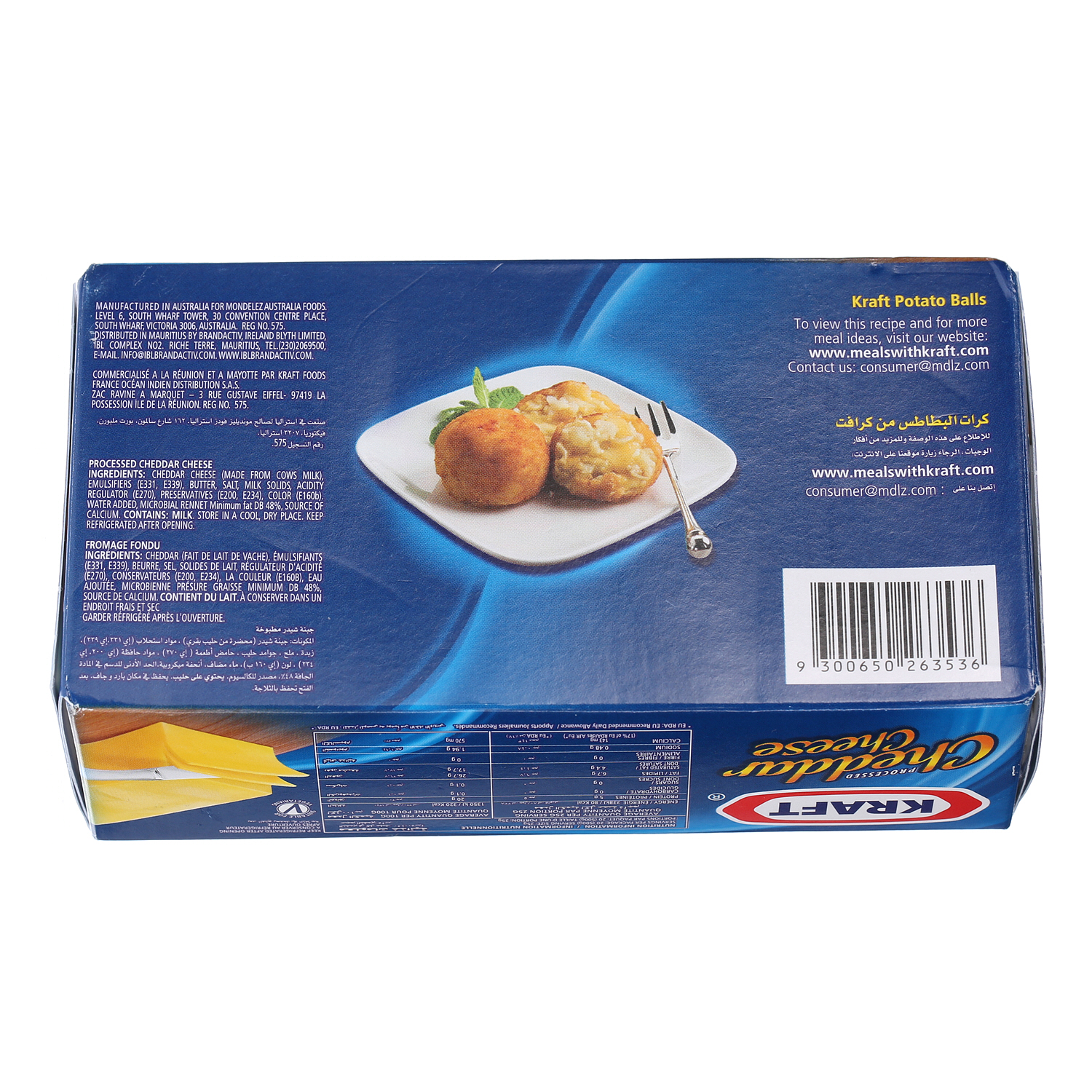 Kraft Cheddar Cheese Full Fat 500 g