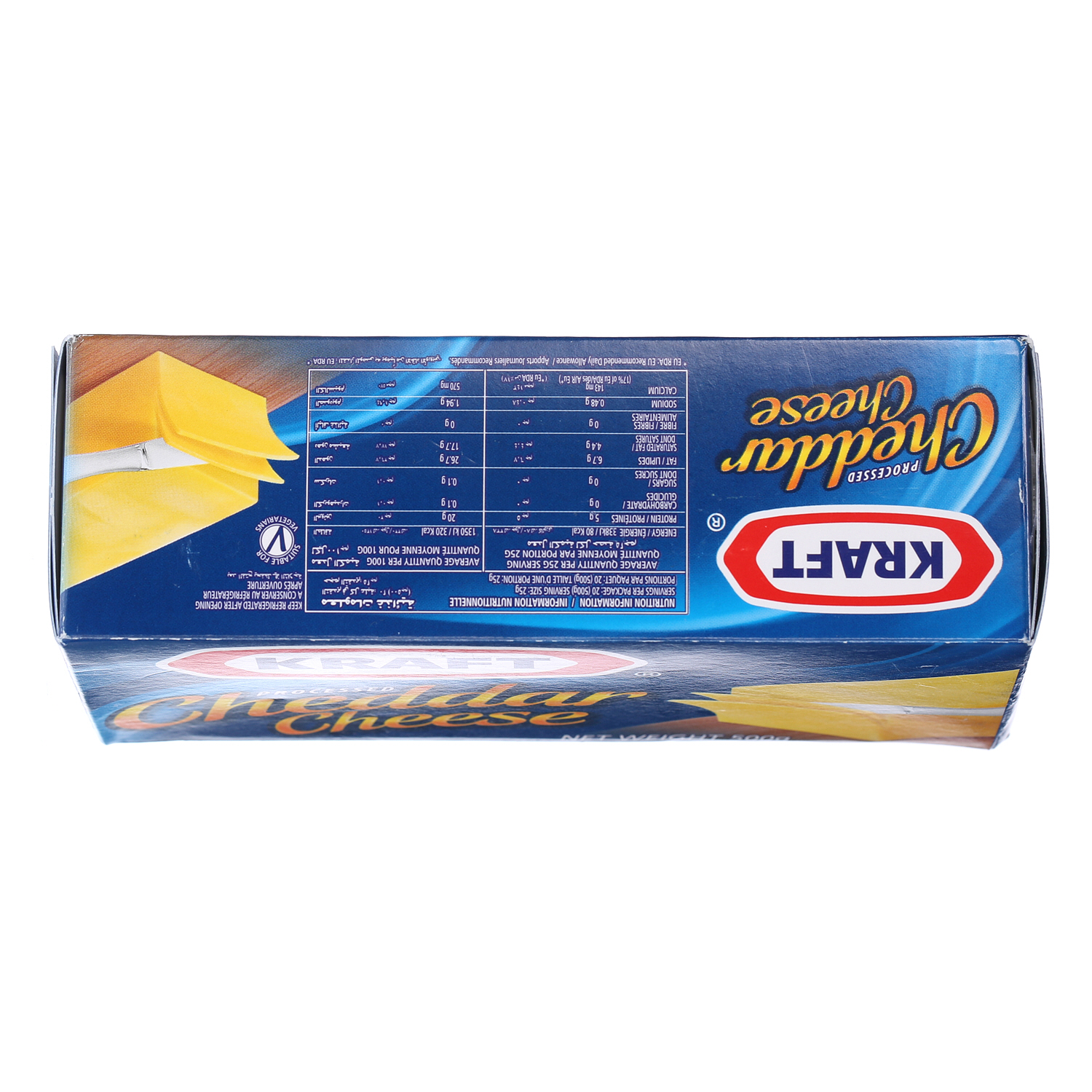 Kraft Cheddar Cheese Full Fat 500 g