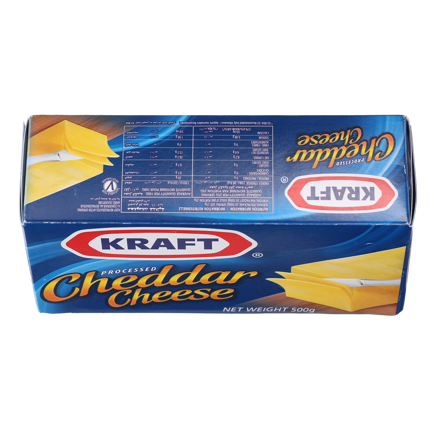 Kraft Cheddar Cheese Full Fat 500 g