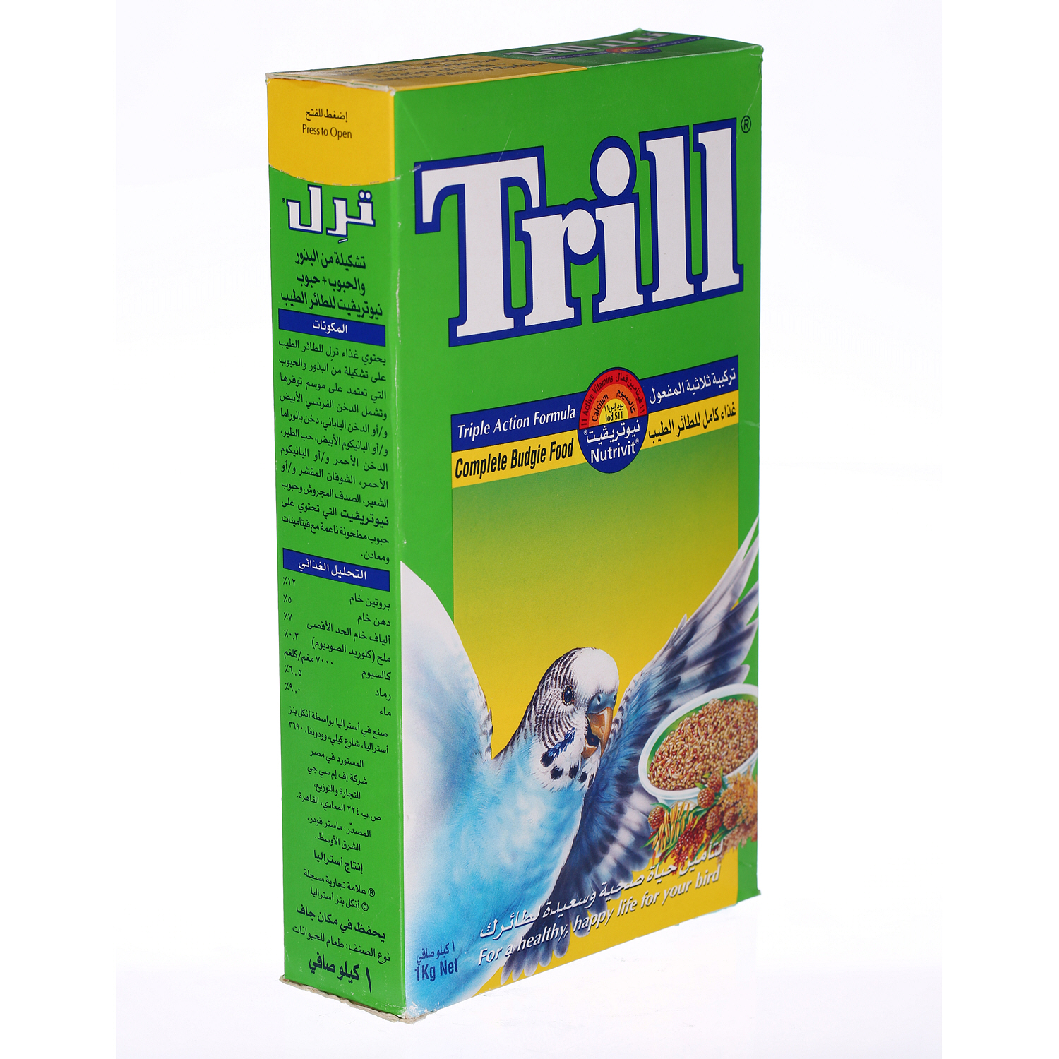 Trill Budgie Seeds 1 Kg