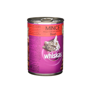 Whiskas Tasty Mince Beef 400 g