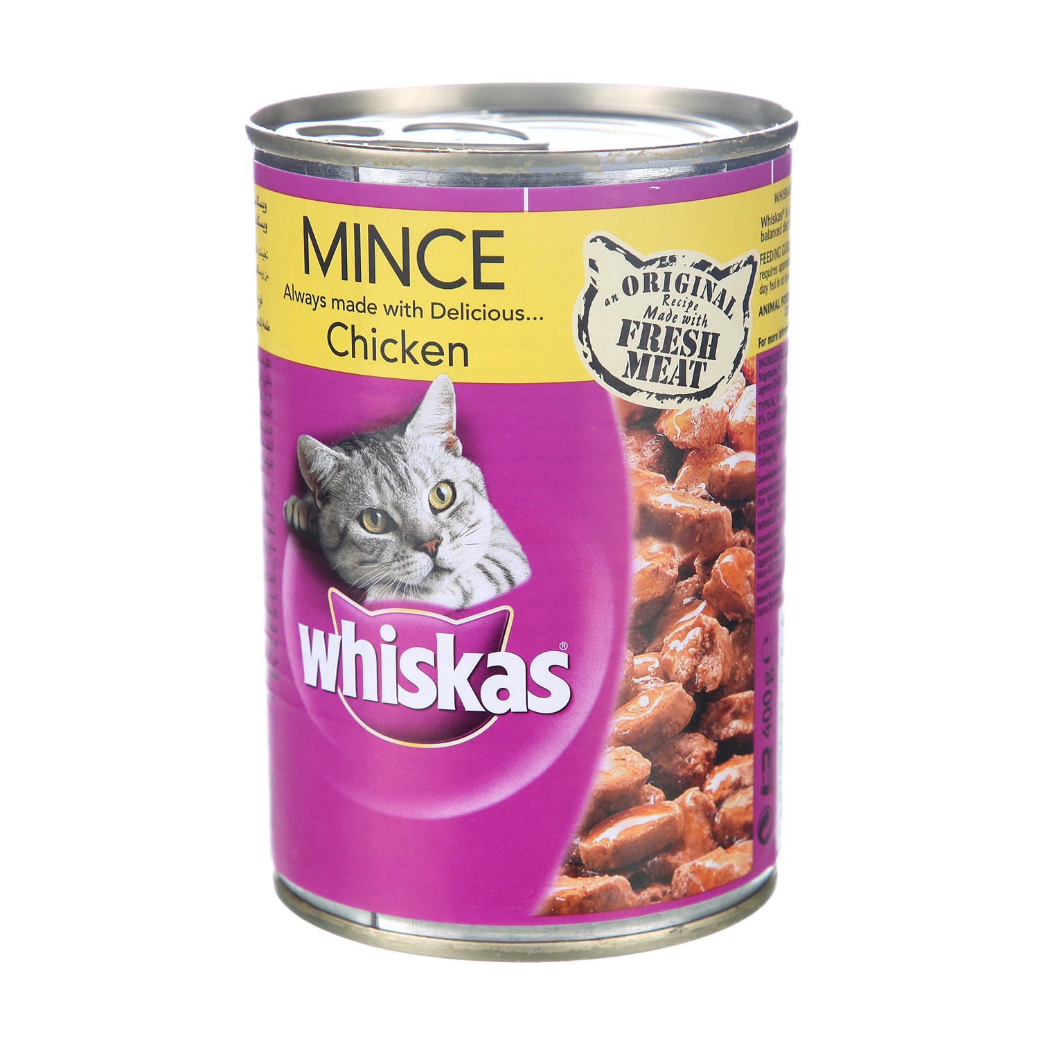 Whiskas Tasty Mince Chicken 400 g