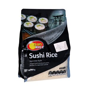 Sunwhite Sushi Rice 750 g