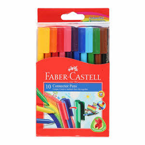Faber-Castell Connector Pen Multicolour 10PCS