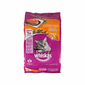 ويسكاس طعام القطط بالسلامون المشوي 1.2 كغ