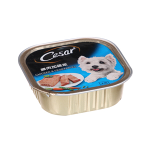 Cesar Dog Food Chicken & Vegetables 100gm