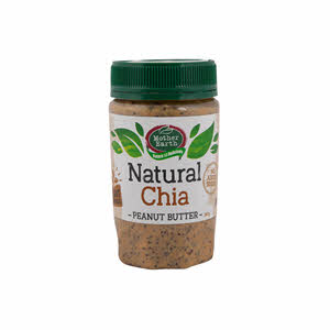 Mother Earth Peanut Butter Chia Seed Natural 380 g