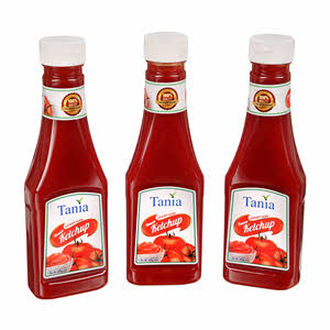 Tania Tomato Ketchup 340gm x 3PCS