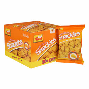 Nabil Cheese Snackits 8 x 40Gm