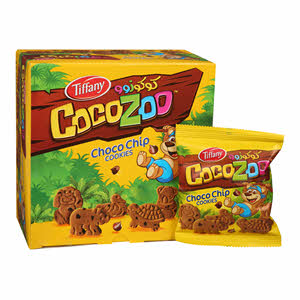 Tiffany Cocozoo Chocolate Biscuits 12 x 30Gm