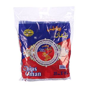 Oman Chips 15 g × 50 Pack