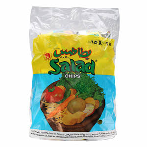 Oman Salad Chips 15 g × 25 Pack