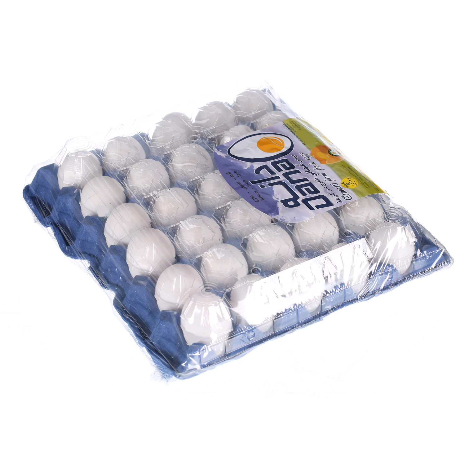 دانه بيض أبيض كبير 30 بيضة