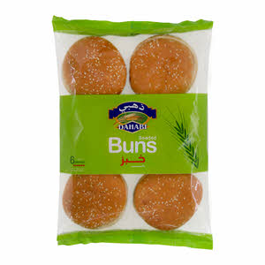 Dahabi Bun 4.5 Inch Seeded 6 Pack 420 g