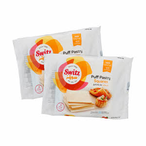 Switz Puff Pastry Square 400gm x 2PCS