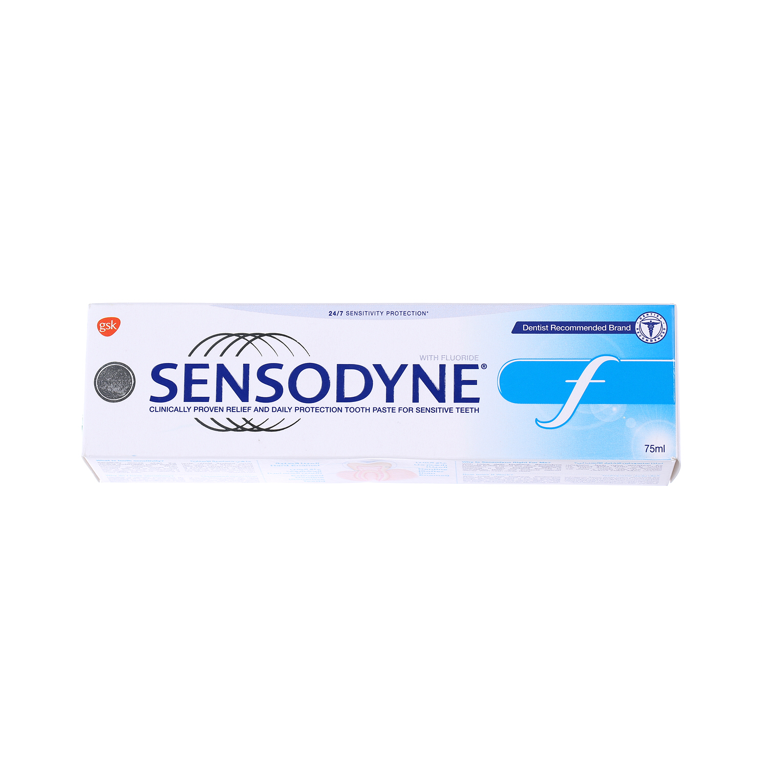 Sensodyne Toothpaste Fluoride 75ml