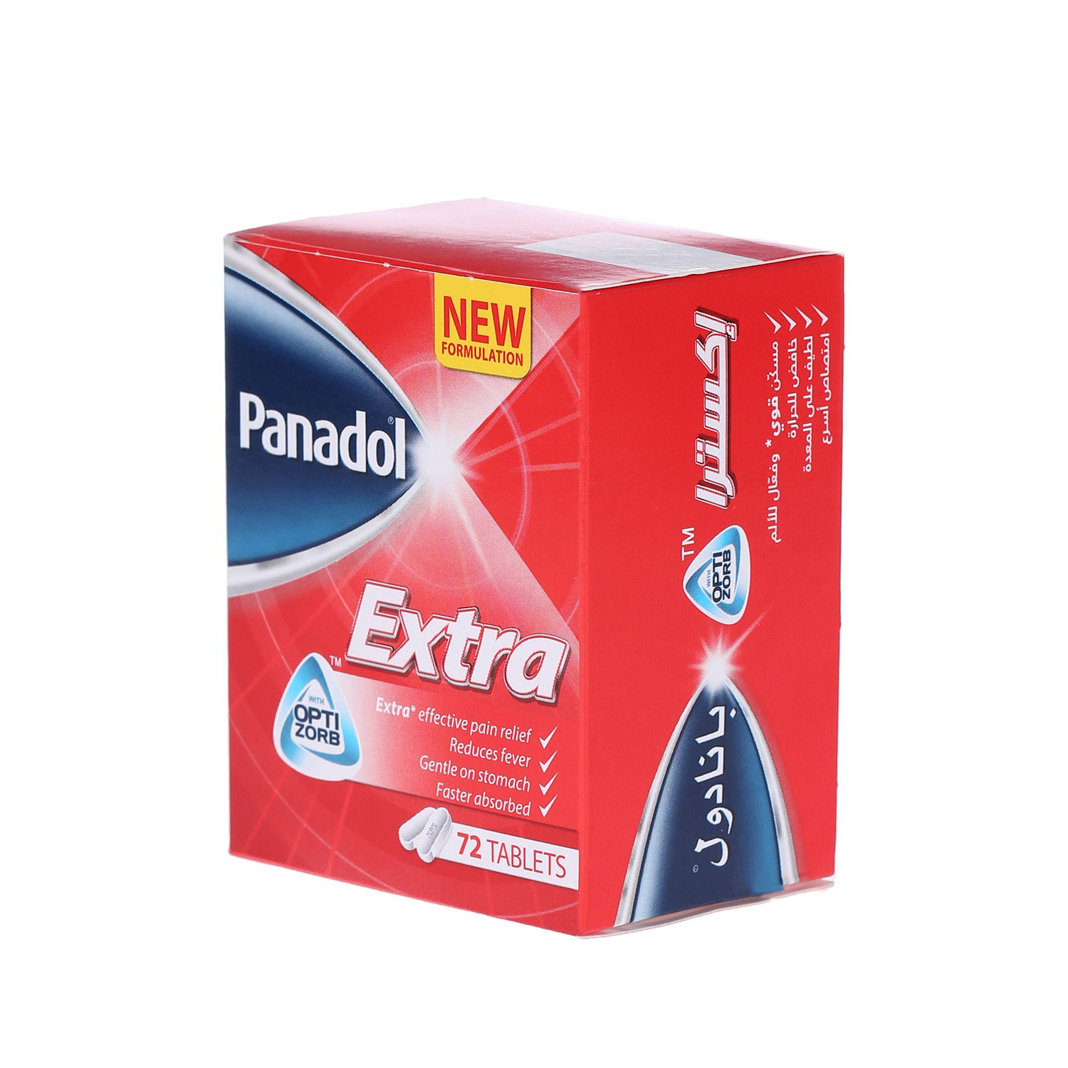 Panadol Extra with Optizorb 72 Tablets