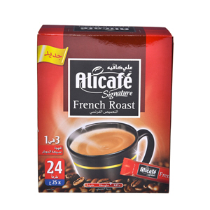 Power Root Ali Cafe 3 in 1 French Roast Coffee 25 g × 24 Pack