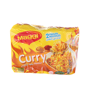 Maggi 2 Minute Curry Flavor 79gm × 5'S