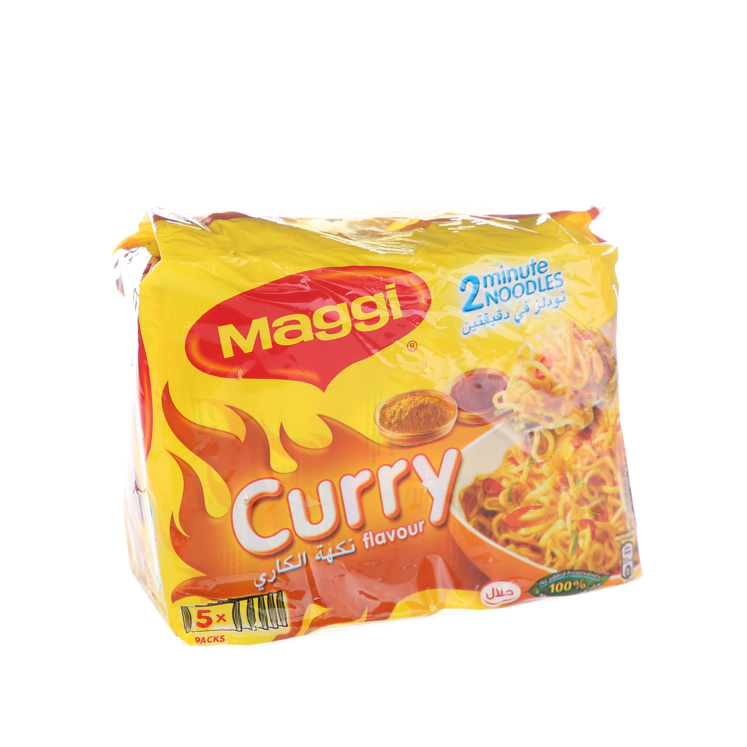 Maggi 2 Minute Curry Flavor 79gm × 5'S