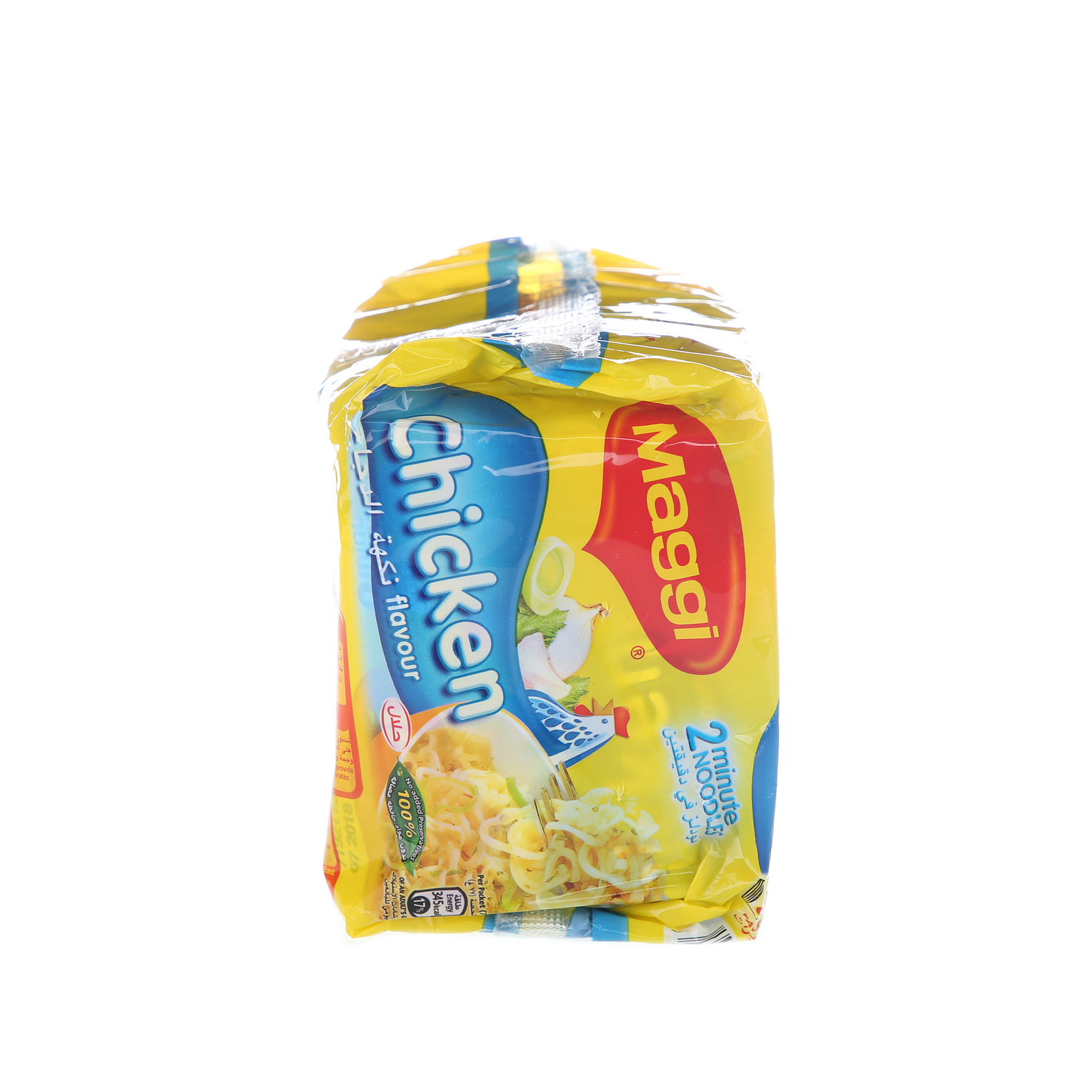 Maggi 2 Minute Noodles Chicken Flavor 77 g × 5 Pack