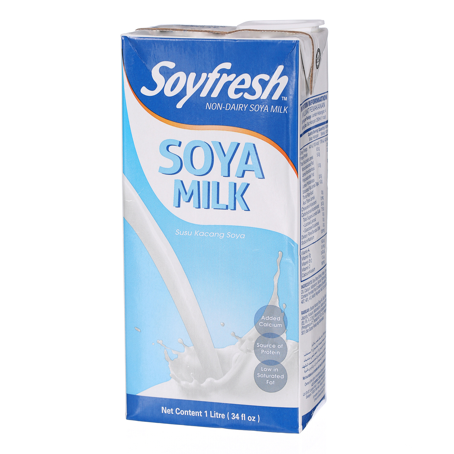 Soyfresh Soya Milk Natural 1Ltr