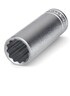 ABBASALI Deep Chrome Socket 1/2'' 12PT ABBASALI Deep Chrome Socket 1/2'' 12PT