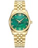 ساعة إكستاسي نسائية بعقارب ومينا أخضر مينا - E22502-GBGMG ساعة إكستاسي نسائية بعقارب ومينا أخضر مينا - E22502-GBGMG