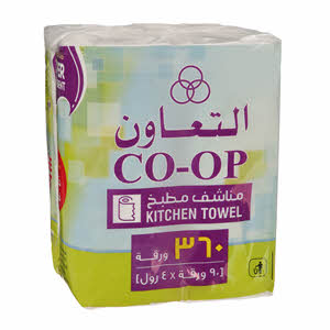 Co-Op Kitchen Towel 4 Roll