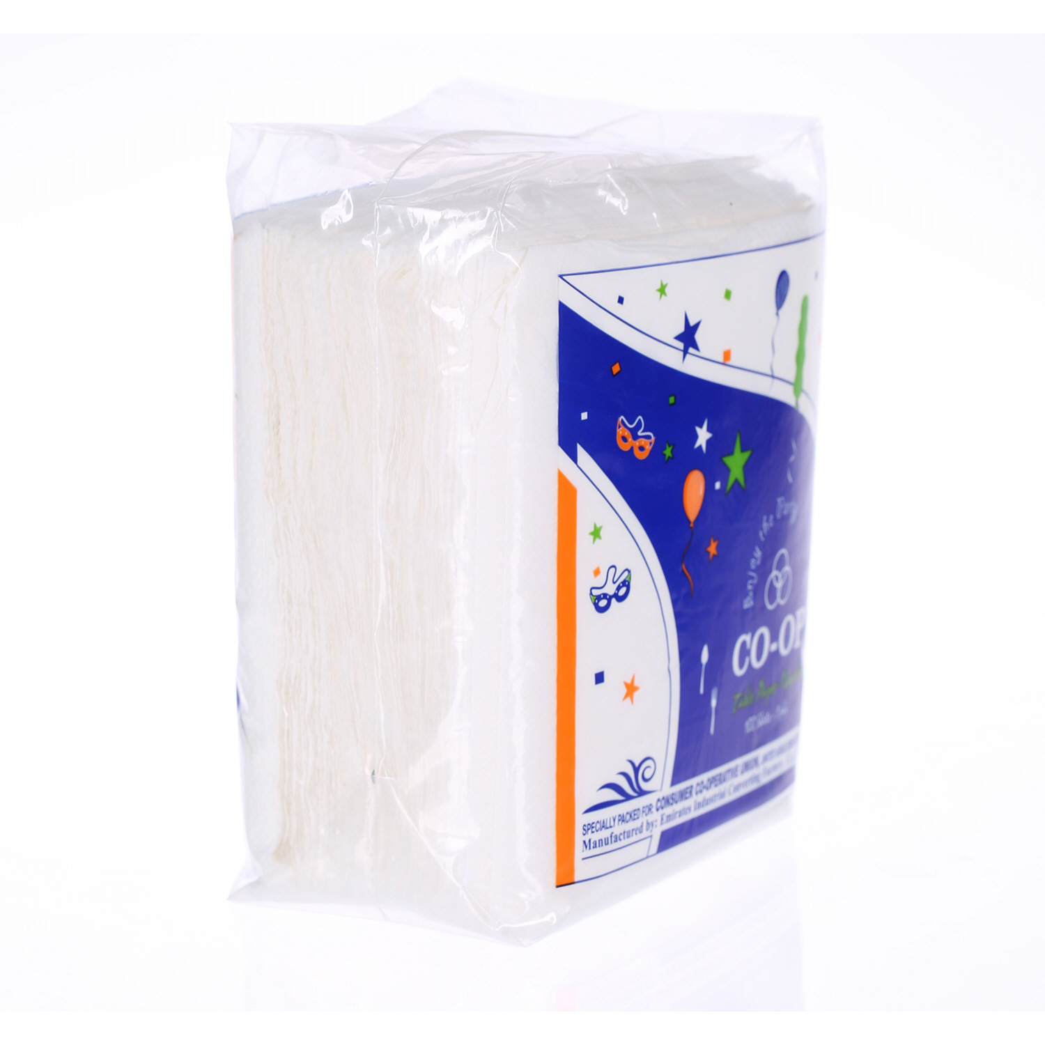 Co-Op Paper Napkins 1 Ply x 100 Pack