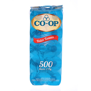 Co-Op Toilet Roll 500 × 2 Ply × 10 Pack