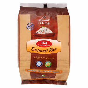 Co-Op Long Grain Rice 1121 3Kg