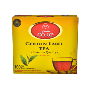 Coop Golden Label Tea 100 Bags